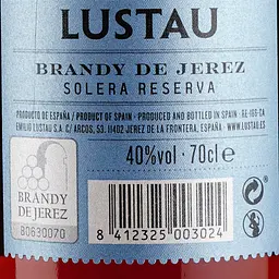 Бренді Emilio Lustau Solera Reserva, 40%, 0,7 л (8000013918981) - мініатюра 3