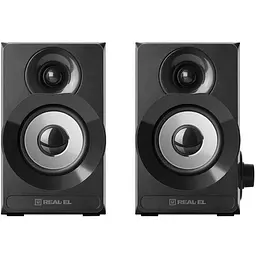 Акустична система Real-El S-200 Black - мініатюра 2