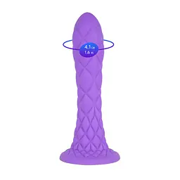 Фалоімітатор Silexd Fantasy Line Dreamy 7”, 18.5 см (фіолетовий) - мініатюра 2