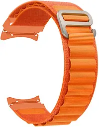 Ремінець BeWatch Alpine Loop для Samsung Galaxy Watch 4 5 6 7 Помаранчевий (14GW1207) - мініатюра 6