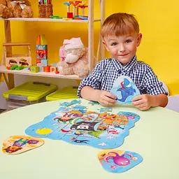Пазли Vladi Toys 2 в 1 Пираты, з міні-грою, 49 елементів (RK1140-04) - мініатюра 5