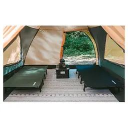 Ліжко складане Naturehike XJC08 CNK2550WS020, поліестер, алюміній, чорний - мініатюра 2