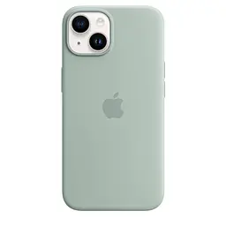 Чохол Silicone Case with MagSafe для Apple iPhone 14 Succulent ААА [77423] - мініатюра 3