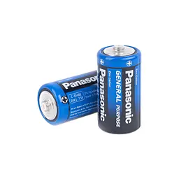 Батарейка Panasonic C (R14) GENERAL PURPOSE TRAY ZINK-CARBON x 2 (R14BER/2P)