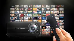 Проектор Overmax Multipic 6.1 smart Wi-Fi FullHD 4K Android 7000 лм - мініатюра 4