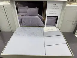 Постільна білизна Grey Жаккард люкс Capital Home pbe0052132 - мініатюра 2