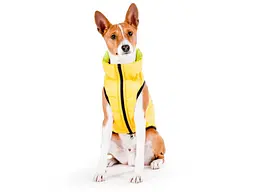 Курточка для тварин Airy Vest двостороння M 50 жовто-салатова (1628) - мініатюра 5