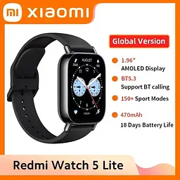 Смарт-годинник Redmi Watch 5 Lite Black (BHR8789GL) - мініатюра 6