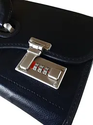 Бізнес-кейс Snowball 953 екокожа Чорний - мініатюра 1