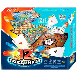Гра 12 поєдинків 4FUN Game Club різнокольоровий ЦБ-00245707 - мініатюра 2