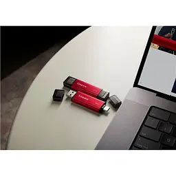 Портативний SSD Kingston 2TB USB 3.2 Gen 2 Dual USB-A R1050/W950MB/s teh0019269 - мініатюра 2