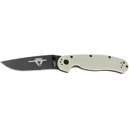 Ніж Ontario Knife RAT II AUS-8 BB Bone