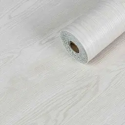 Самоклеюча вінілова плитка в рулоні STICKER WALL 600*3000*2мм Молочна Мат SW-00001181