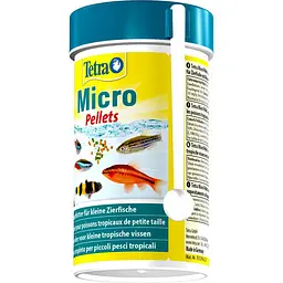 Сухий корм для дрібних акваріумних риб Tetra в гранулах Micro Pellets 100 мл для всіх акваріумних риб - мініатюра 6