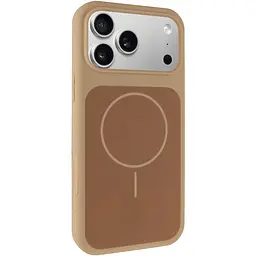 Чохол Epik Silk Duo Color (AA) NO LOGO with Magnetic Fit для Apple iPhone 17 Pro Max / 18 Pro Max (6.9") Desert Gold