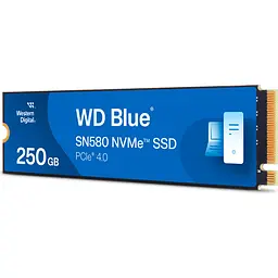 SSD накопичувач WD Blue SN580 250 GB [WDS250G3B0E] [122369] - мініатюра 2