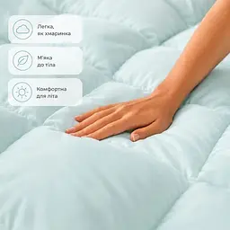 Ковдра Ideia Tropical 200х220 см м'ятна (8-36698*001) - мініатюра 4