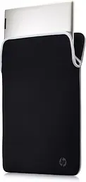 Чохол для ноутбука, Reversible Protective, 15", неопрен, чорний/сірий HP teh0014446 - мініатюра 5