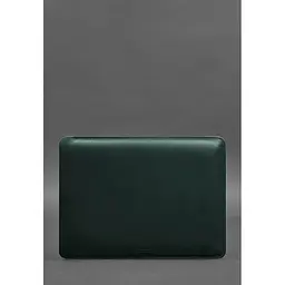 Шкіряний чохол BlankNote Crazy Horse для MacBook 13 дюймів Зелений - мініатюра 2