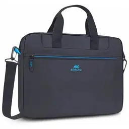 Сумка для ноутбука 14" RivaCase Regent чорний поліестер 370x280x45 мм (8027)