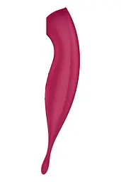 Вакуумний кліторальний стимулятор з вібрацією Satisfyer Twirling Pro+ червоний - мініатюра 4