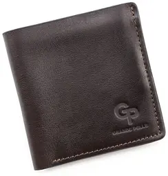 Чоловічий шкіряний гаманець GRANDE PELLE 11,5х11,5х3 см acs0024456
