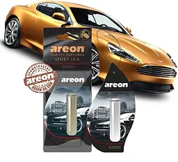 Набір ароматизаторів повітря Areon Car Gold (Gold) - мініатюра 4