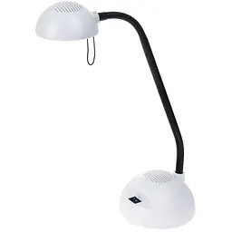 Настольная лампа Brille на гибкой ножке офисная SL-15 white