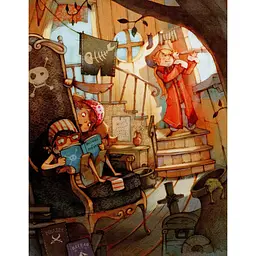 Дитяча книжка "Банда піратів: Таємничий острів" 797014, 48 сторінок - мініатюра 4