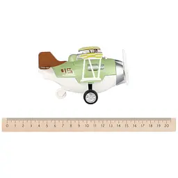 Літак металевий інерційний Same Toy Aircraft зелений зі світлом і музикою SY8015Ut-2 - мініатюра 3