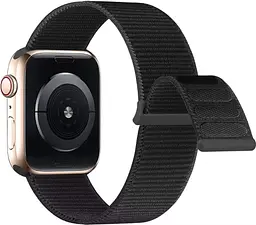 Нейлоновий ремінець Primo для Apple Watch 38mm / 40mm / 41mm / Series 10/11-42mm - Black - мініатюра 3