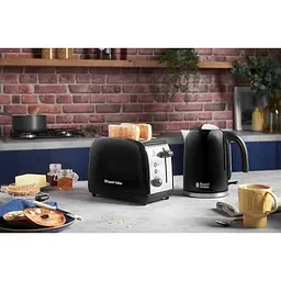 Тостер Russell Hobbs Colours Plus 1600 Вт чорний (26550-56) - мініатюра 10