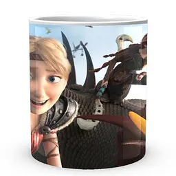 Кухоль GeekLand How to Train Your Dragon Як приборкати дракона Астрід Валка HTD 09 330 мл білий - мініатюра 2