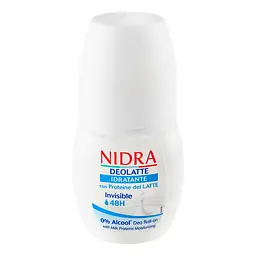 Дезодорант роликовий Nidra Roll-On Idratante зволожуючий з молочними протеїнами, 50 мл - мініатюра 2