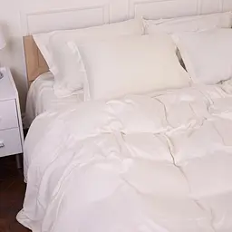 Постільна білизна MirSon Tencel №01 White 220 x 240 King Size (2200009368462) - мініатюра 4
