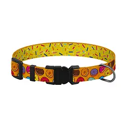 Нашийник для собак BronzeDog Urban Fruits Пончики XS - мініатюра 2
