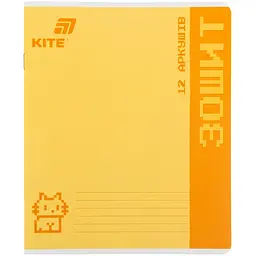 Набір зошитів Kite One color в клітинку 12 аркушів 25 шт. (K26-232) - мініатюра 6