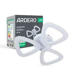 Світлодіодний накладний світильник Ardero AL6553ARD CLOVER 30Вт 5000K білий