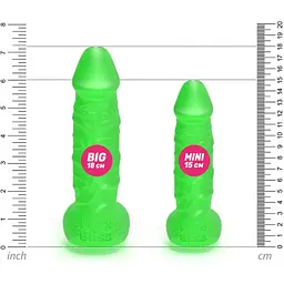 Крафтове мило-член із присоскою Pure Bliss Big Green - мініатюра 5