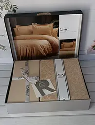 Постільна білизна Onyx Kahve Жаккард Romeo Home pbe0051817