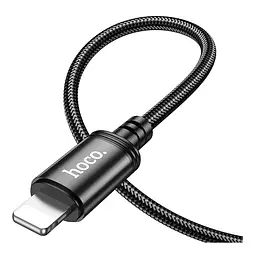 Кабель синхронізації Hoco X89 Wind Type-C to Lightning PD27W 2m Black (36891_3609477) - мініатюра 4