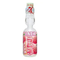 Японський газований напій з кулькою Ramune Litchi 200 мл