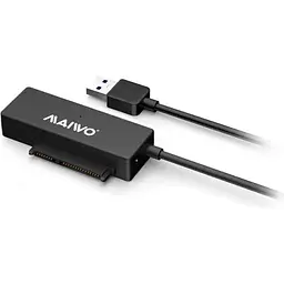 Адаптер Maiwo K104A USB 3.0 - SATA III, с блоком питания 12В/2А (K10435A) - мініатюра 2
