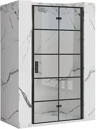 Душові двері Rea Moiler black 80 REA-K8537, Factory, чорний - мініатюра 4