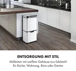 Бак для сміття Klarstein Touchless Ultraclean (10035084) - мініатюра 6