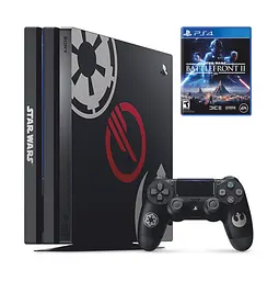Консоль Sony PlayStation 4 Pro 1TB CUH 71 Star Wars BF II Limited Edition обслугована + Геймпад бездротовий DualShock 4 + гра Star Wars BF II + гарантія Б/В - мініатюра 2