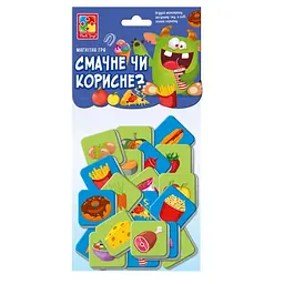 Дитяча розвиваюча гра "Смачне чи корисне?" Vladi Toys VT5900-06