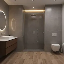 Душові двері Rea Primo Swing розпашні 90x190 chrome REA-K5056 - мініатюра 3