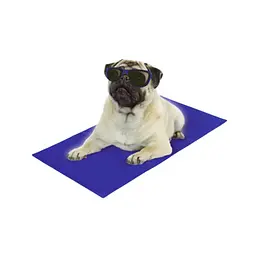 Охолоджувальний килимок для собак і котів Nobby Fresh Cooling Mat синій M 65×50 см 62348 - мініатюра 2
