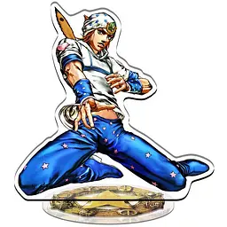Акрилова фігурка Неймовірні пригоди ДжоДжо Джоні Джостар JoJo's Bizarre Adventure Johnny Joestar 16 см